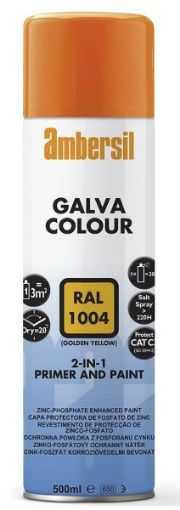 Picture of 2 IN 1 GALVA COLOUR 500ML(RAL1004 YELLOW)