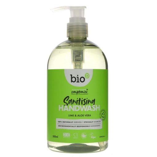 Picture of BIO-D 500ML LIME+ALOE VERA SAN HANDWASH