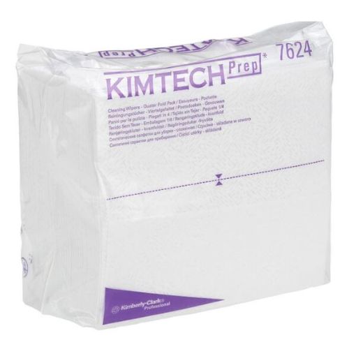 Picture of 7624 KIMTECH PURE 400 QFOLD WHITE CASE 12*35