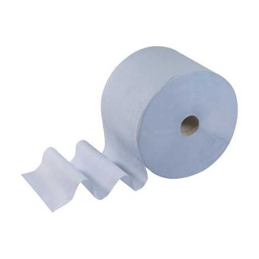 Picture of GARAGE WIPER ROLL BLUE (1PLY 1200M)