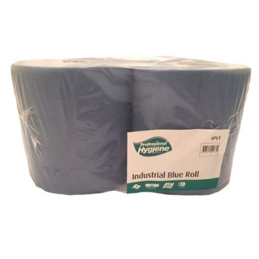 Picture of PK 2 4PLY INDUSTRIAL COMBI ROLL BLUE 150M