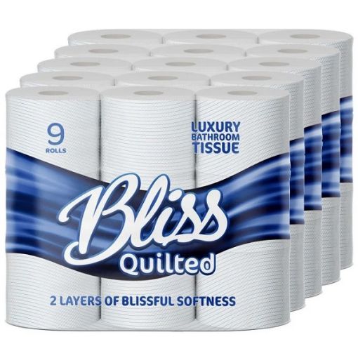 Picture of BALE 40 BLISS DOUBLE QUILTED TOILET ROLL 2PLY