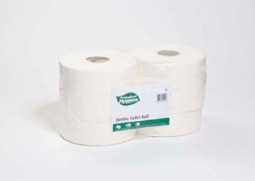 Picture of PK6 JUMBO TOILET ROLL 3"CORE 2PLY (300M)