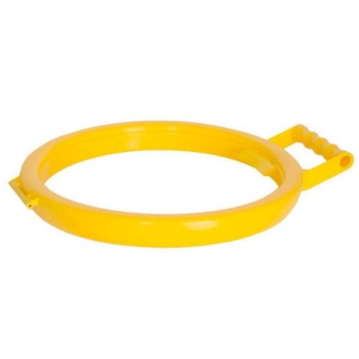 Picture of HANDY HOOP YELLOW POLYPROPYLENE BAG HOLDER