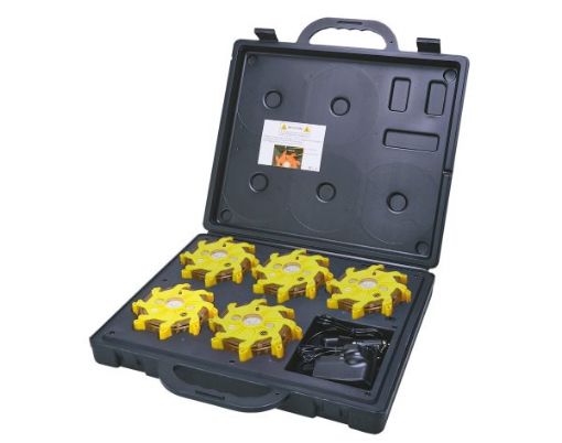 Picture of PK5 YELLOW RECHARGEABLE LED HAZARD