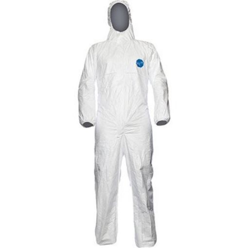 Picture of PK25  TYVEK 500 XPERT WHITE SUIT (MEDIUM)