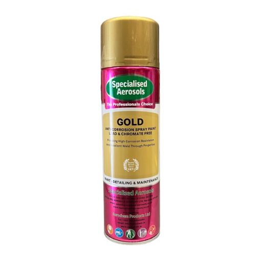 Picture of GOLD ANTI-CORROSION SPRAY PAINT 500ML