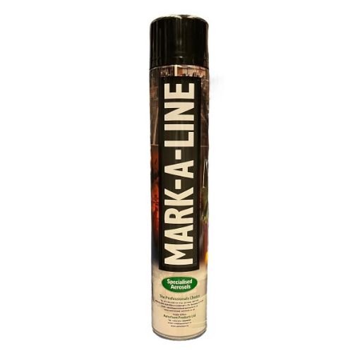 Picture of SA-MARK A LINE BLACK SPRAY PAINT  XF 750ML