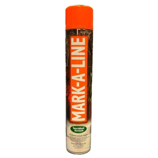 Picture of SA-MARK-A-LINE ORANGE SPRAY PAINT XF 750ML