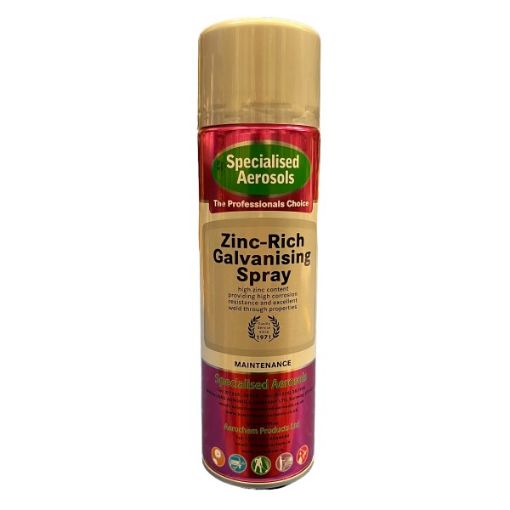 Picture of HIGH ZINC GALVANISING SPRAY (BRIGHT) 500ML