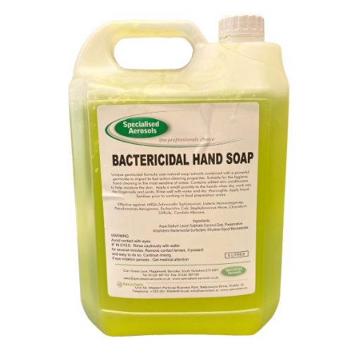 Picture of 5L BACTERICIDAL GREEN HAND SOAP