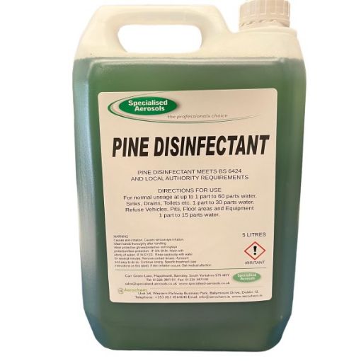 Picture of 5L PINE DISINFECTANT (QAP 30 / B.S. 6424)