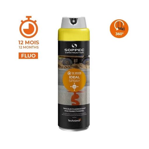 Picture of SOPPEC IDEAL FLUORESCENT 360° NOZZLE YELLOW