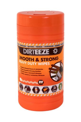 Picture of TUB 80 DIRTEEZE SMOOTH & STRONG ANTIBAC WIPES