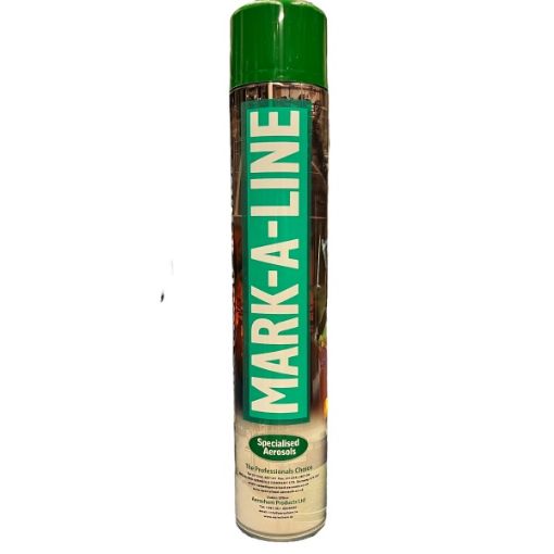 Picture of SA-MARK-A-LINE GREEN SPRAY PAINT XF 750ML